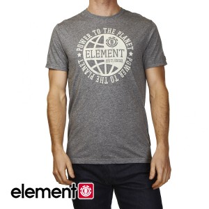 Element T-Shirts - Element Power Globe T-Shirt -