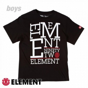 Element T-Shirts - Element Stacker T-Shirt - Black