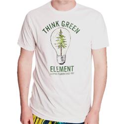 Element Think Green T-Shirt - White