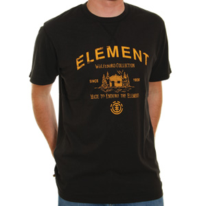 Element Wolfeboro Tee shirt - Black