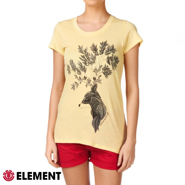 Element Womens Element Forest Lown T-Shirt - Vanilla