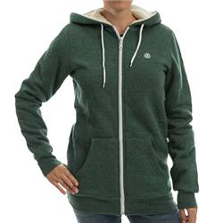 Element Womens Fuchs Zip Hoody - Bistro Green
