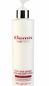 Elemis Lime and Ginger Hand and Body Lotion, 300ml