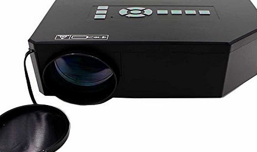 ELEPHAS (TM) UC30 100`` HD 150 lumens Hdmi Portable Mini LED Projector Home Cinema Theater Av VGA USB SD Miscro USB (Black)
