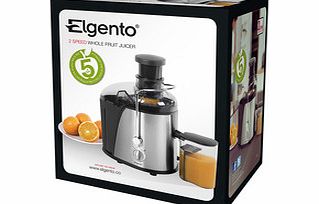 Elgento 400W Whole fruit juicer