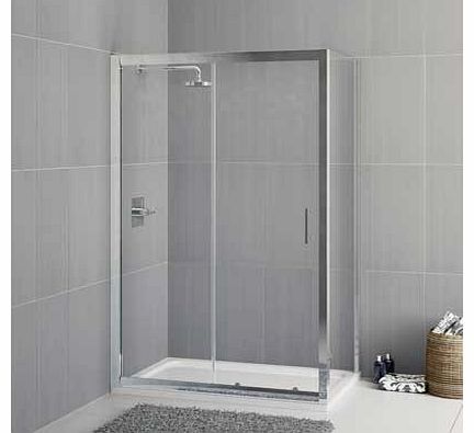 Eliana Bathrooms Eliana Linden 1200x800mm Sliding Shower Enclosure