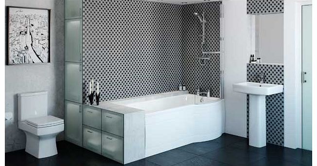 Eliana Bathrooms Eliana Osiana Showerbath Suite inc Reagan Taps -