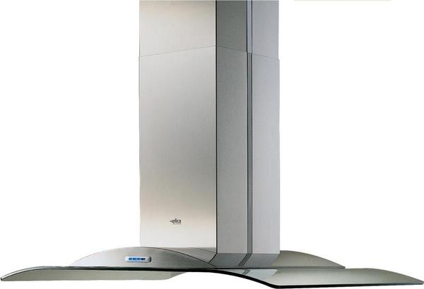 Elica ANTARTICARM 100cm Island Hood in Glass and