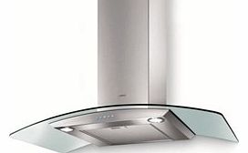 ARCH90 Arch Curved Glass 90cm Chimney Hood
