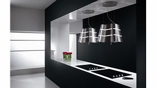 Elica Flow Ceiling Mounted Decorative Island Hood