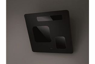 Elica JIGSAW_SBLK Jigsaw Angled 80cm Chimney