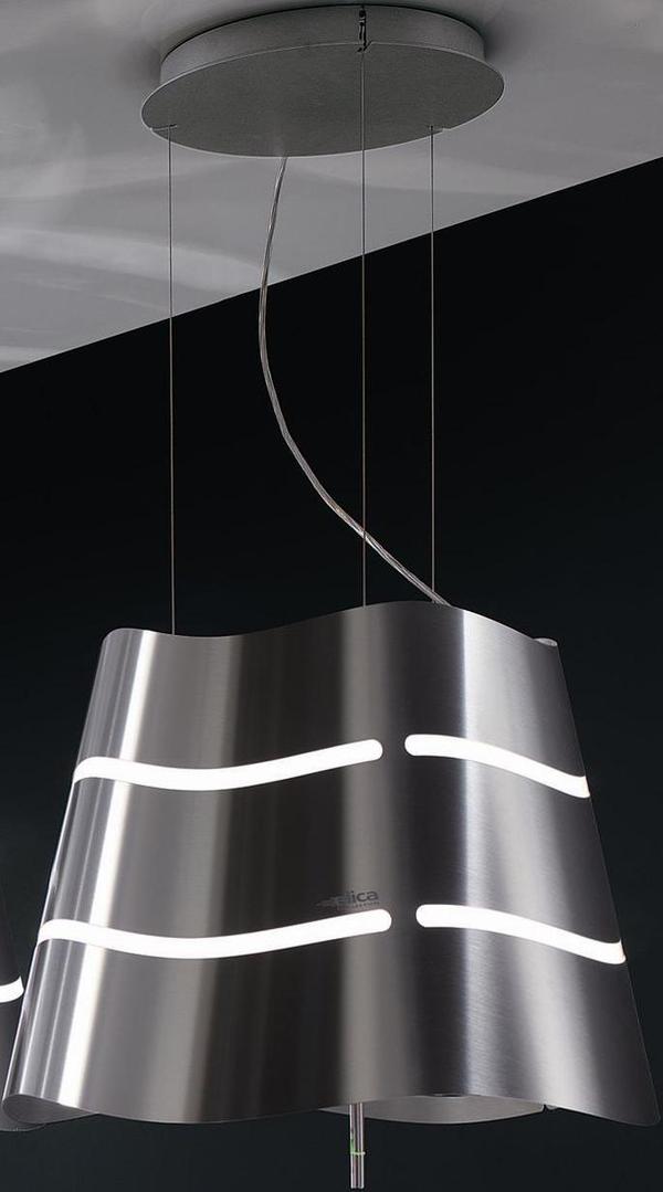 Elica WAVE 51cm Chimney/Island Hood in Stainless