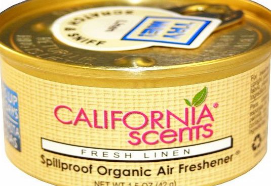 eLisa8 California Scents Fresh Linen Spill Proof