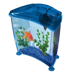 Cool 21Ltr Blue Goldfish Aquarium Kit by Elite