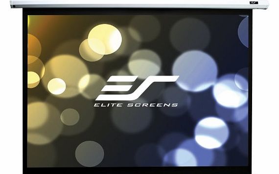 Elitescreens Elite ELECTRIC84V 84 inch Electric Spectrum Projection Screen - White