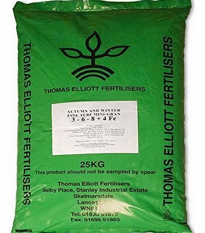 Elixir Autumn/Winter Professional Lawn Grass Paddock Feed/Fertiliser   Moss Control 25kg