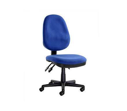 System Blue Fabric Office Chair