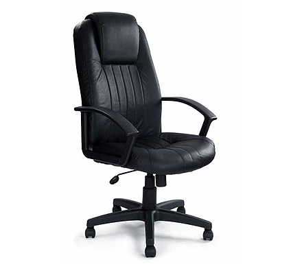 Waltham Leather Faced Office Chair