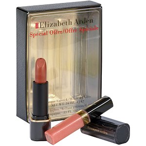Elizabeth Arden Colour Intrigue Lipstick and High Shine Lipgloss Set