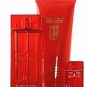 Red Door by Elizabeth Arden Eau de Toilette Spray 50ml, Body Lotion 100ml & Touch-on Perfume 5ml