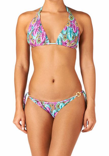 Elizabeth Hurley Beach Womens Elizabeth Hurley Beach Peacock Bikini -