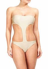 Elizabeth Hurley Kim aura cut-out swimsuit