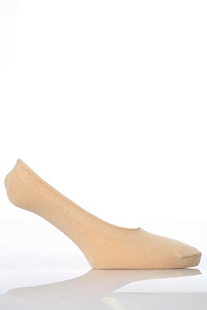Elle Ladies 1 Pair Elle Shoe Liners With Protection Pad In 2 Colours Natural