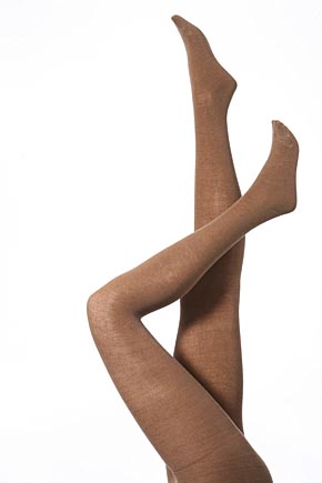 Elle Ladies 1 Pair Elle Winter Soft Acrylic Tights In 3 Colours Cocoa