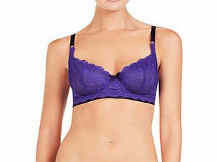 Elle Macpherson Cloud Swing purple underwire bra