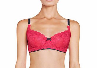 Elle Macpherson Cloud Swing red underwire bra