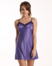 Elle MacPherson Intimates Fly Butterfly Fly Chemise - Purple