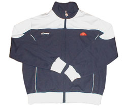 Curved arm panel track jacket