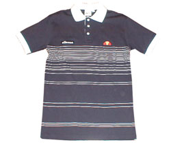 Ellesse Gradual stripe heritage polo shirt