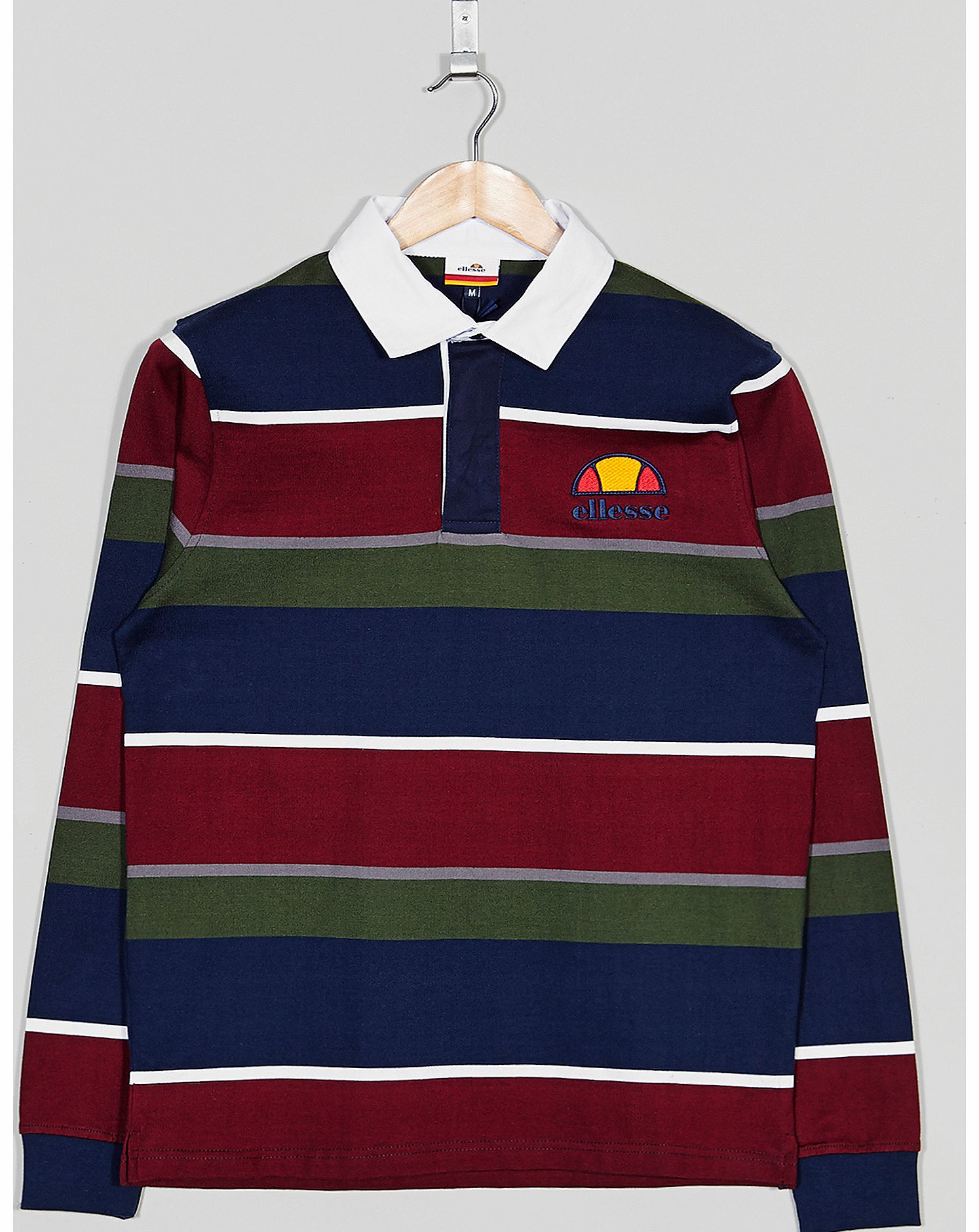 Ellesse Parisse Striped Rugby Shirt - size?