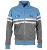 Ellesse Rimini Blue/Grey Full Zip Track Top