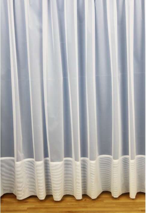 Ellie Plain White Net Curtains