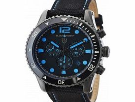 Elliot Brown Mens Grey and Black Bloxworth