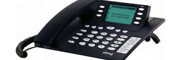 Elmeg CS 410 2 Piece Phone ( Hands Free Functionality, SMS Function, System Phone, ISDN Port )