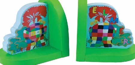 Elmer Wooden Bookends