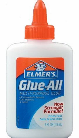 Elmers E1322 4 oz/ 118.2 ml Glue-All Multi-Purpose Glue, White
