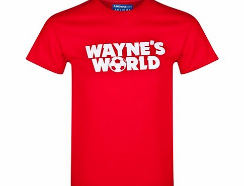 Elms Marketing England Waynes World T-Shirt Red KWCT03
