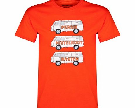 Elms Marketing Holland Van T-Shirt Orange KWCT13