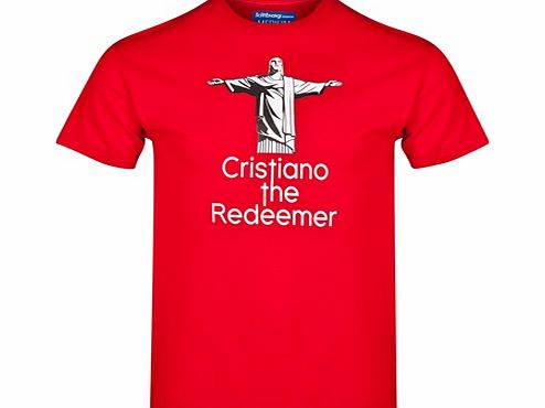 Portugal Cristiano The Redeemer T-Shirt Red KWCT12