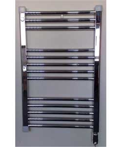 elnur Thermostatic Bathroom Towel Rail -Chrome - 770 x 500mm