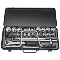 ELORA 1/2Sq Drive Socket Set Af
