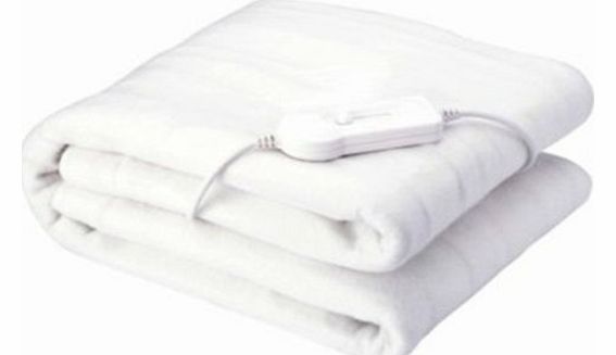 Elpine SINGLE SIZE 60CM X 120CM WASHABLE SOFT COMFORT ELECTRIC HEATED UNDER BLANKET NEW