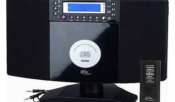 elta Music Center sound system of Elta with CD player, LCD display, radio and alarm function