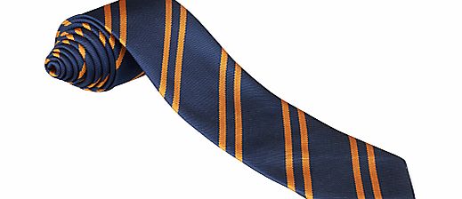 Eltham College Junior Tie, Navy/Orange