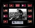 Elvis Mini Montage Film Cell: 245mm x 305mm (approx) - black frame with black mount