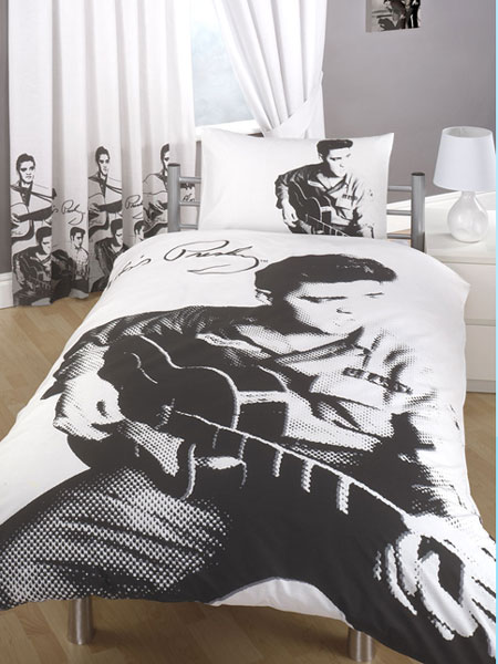 Duvet Cover and Pillowcase Guitar Design Bedding